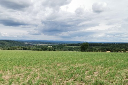  Paysage sur les Ardennes à Herhet.